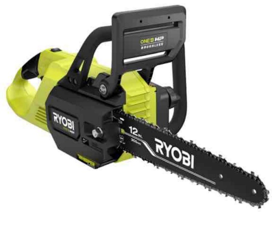 RYOBI ONE+ HP 18V Brushless 12 in. Battery Chainsaw
