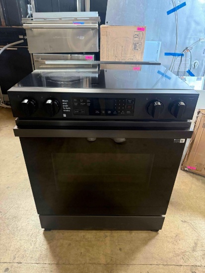 Samsung Bespoke 30 in. 6.3 cu. ft. 5 Burner Element Smart Slide-In Electric Range