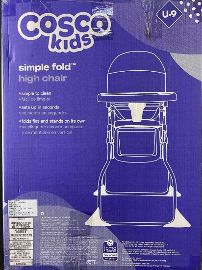 Cosco Kids Simple Fold High Chair