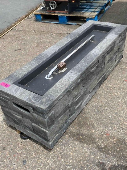 Real Flame Lanesboro Freestanding Liquid Propane / Natural Gas Rectangular Table Fire Pit