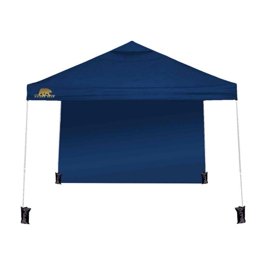 Golden Bear Newport 10'x10' Straight-Leg Canopy with Wall