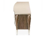 ONLY TOP Villa Cherie Hazelnut Marble Media Cabinet