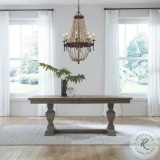 Westfield Havana Brown Trestle Extendable Dining Table