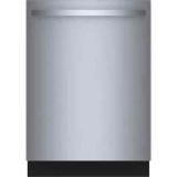 Bosch 800 Series 24 in. Stainless Steel Top Control Tall Tub Bar Handle Dishwasher