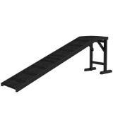 PawHut Dog Ramp w/ Non-Slip Carpet and Top Platform