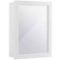20 in. W x 26 in. H Surface Wall Mounted Adjustable Rectangle Bathroom Medicine Cabinet with Mirror