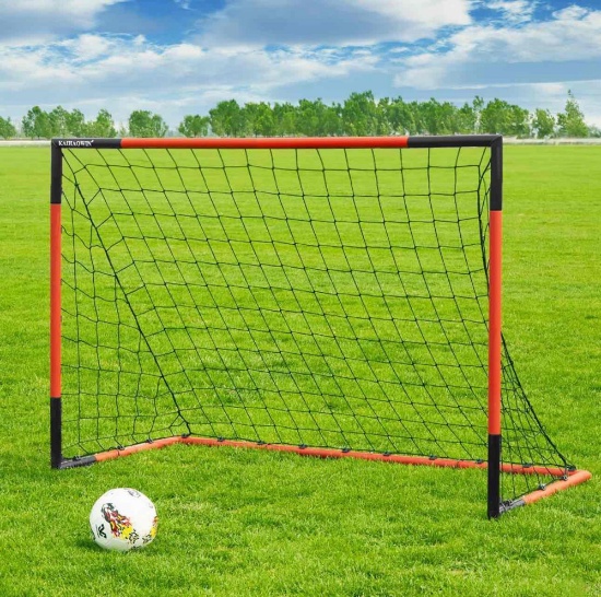 KAIHAOWIN Soccer Goal Steel Frame 2Pack