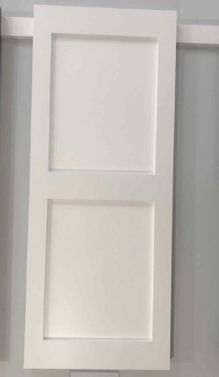 Arched Premier Flat Paneled Shutters Wood