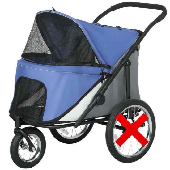 PawHut 3 Wheels Dog Stroller