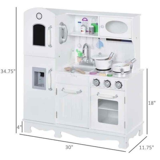 Qaba Kids Kitchen Playset