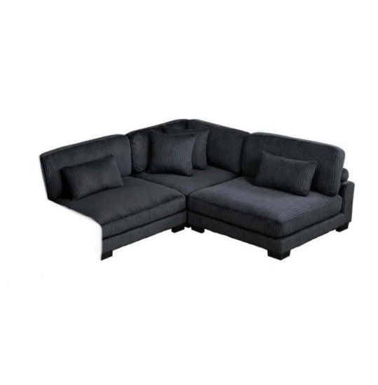 PARTIAL Sectional Sofa + Ottoman