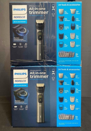 2 Pack of PHILIPS NORELCO All-in-one trimmer