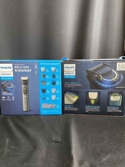 a lot of 2 Philips all in one trimmer