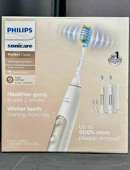 Phillips Sonicare Electric Toothbrush 2Pack