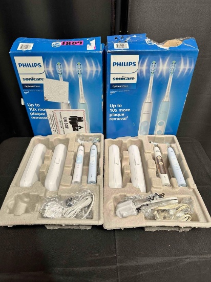 Phillips Sonicare Electric Toothbrush 2Pack
