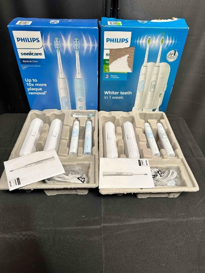 Phillips Sonicare Electric Toothbrush 2Pack