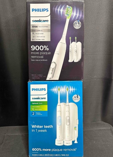 Phillips Sonicare Electric Toothbrush 2Pack