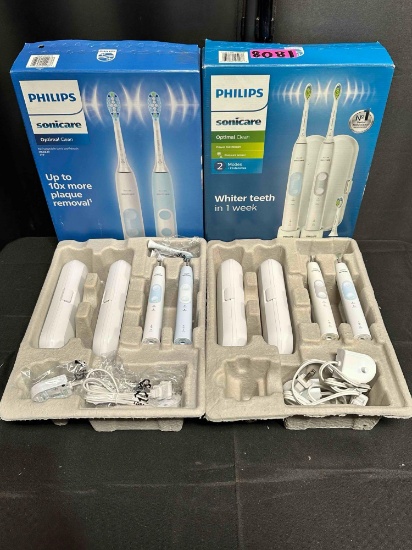 Phillips Sonicare Electric Toothbrush 2Pack