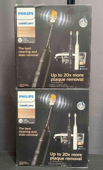 2 Pack of PHILIPS sonicare DiamondClean