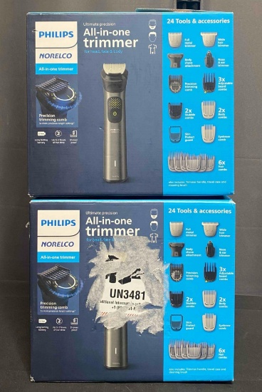 2 Pack of PHILIPS NORELCO All-in-one trimmer