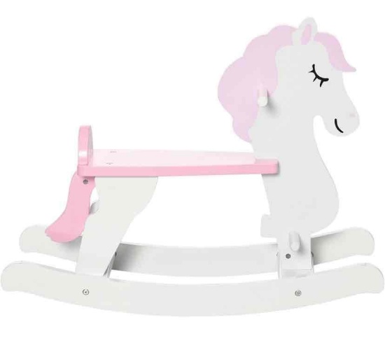 Qaba Wooden Rocking Horse