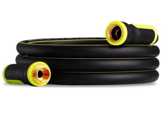 PHLEX PRO Water Hose Heavy Duty Premium 5/8'' Rubber 3-Layer