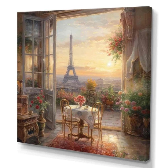 Beautiful Eiffel Tower In Paris II
