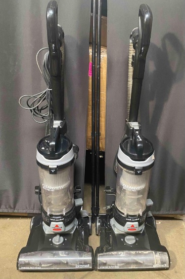 2 BISSELL Cleanview Rewind 2.0 Upright XL Vacuum