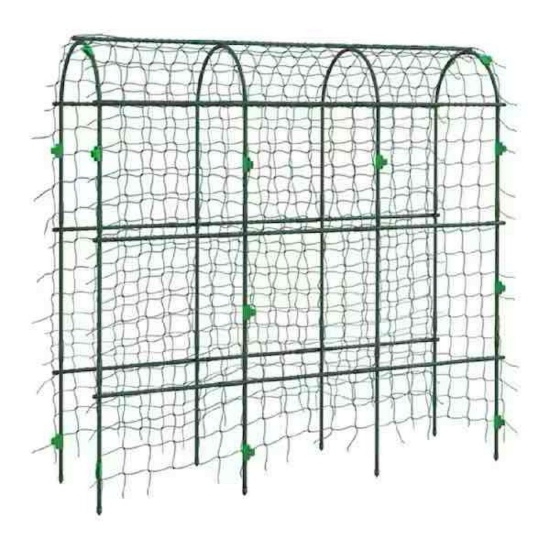 72 in. Arch Metal Garden Trellis
