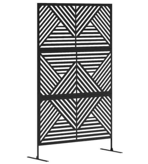 Outsunny Metal Outdoor Privacy Screen