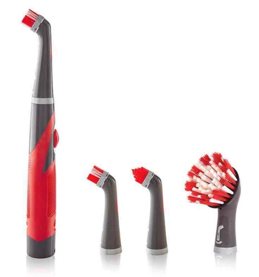 Rubbermaid Power Scrubber with Replaceable Heads