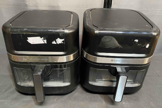 2 West Bend 7 qt Air Fryer