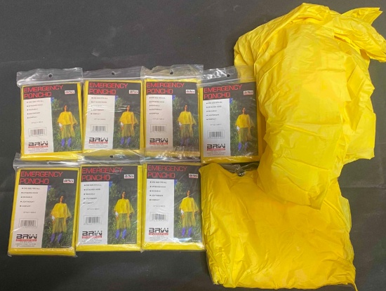 Lot of Emergency Poncho