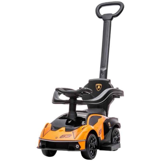 Aosom 2-in-1 Ride On Push Car for Toddlers