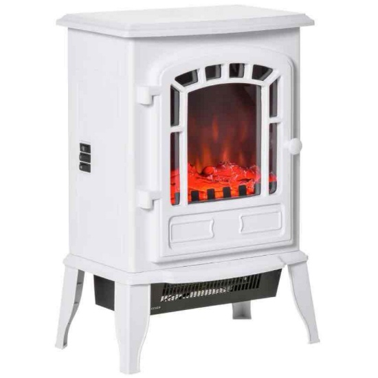 HOMCOM Electric Fireplace Heater