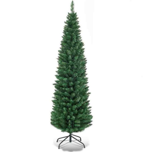 Giantex, Green Artificial Pencil Christmas 5FT