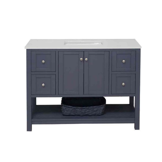 Binne 48'' Single Bathroom Vanity with Top