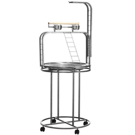 PawHut Parrot Stand Large Bird Perch Stand