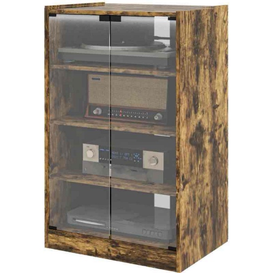 HOMCOM 5-Tier Media Cabinet