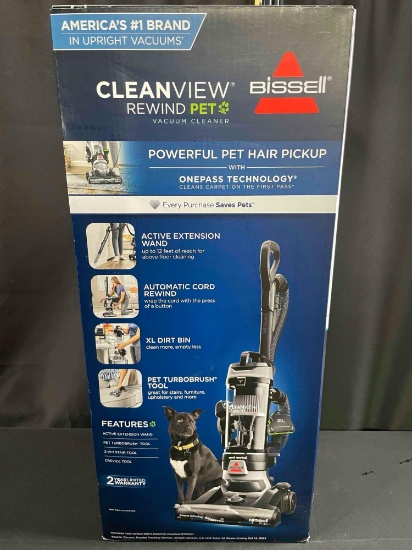 Bissell CleanView Rewind Pet Vacuum Cleaner