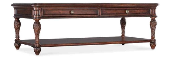 Hooker Furniture Charleston Rectangle Cocktail Table