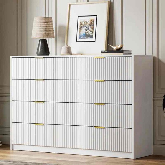 8-Drawer Double Dresser, 55" W