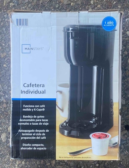 Mainstays Single Serve Dual Brew Coffee