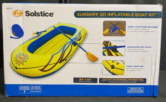 Solstice SUNSKIFF 351 INFLATABLE BOAT KIT