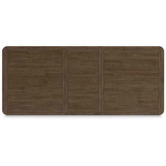 Rectangle Dining Table Natural Wood 68"-96" Extendable