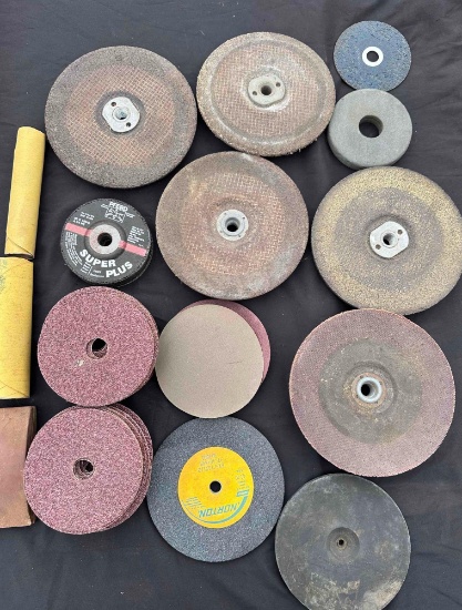 Sanding Discs Belts, & Grinding Wheels