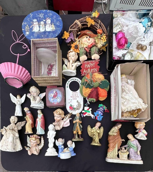 Lot Of Christmas Ornaments