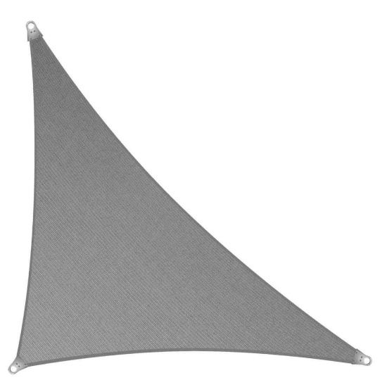 Royal Shade Triangle Super Ring 260 GSM Reinforced Sun Shade Sail Canopy