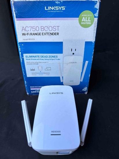 LINKSYS Boost WI-Fi Range Extender
