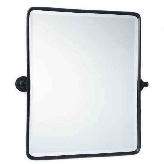 Woodvale Metal Framed Wall Mounted Bathroom / Vanity Mirror